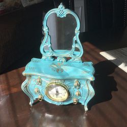 Musical Jewelry Box/ Clock.  $35. 