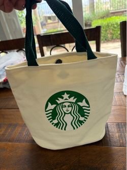 Starbucks Canvas Mini Tote Bag