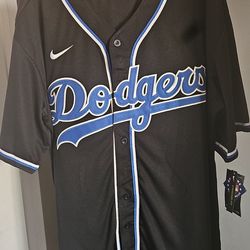 Dodgers Jersey Black No Name $35 2XL Firm On Price