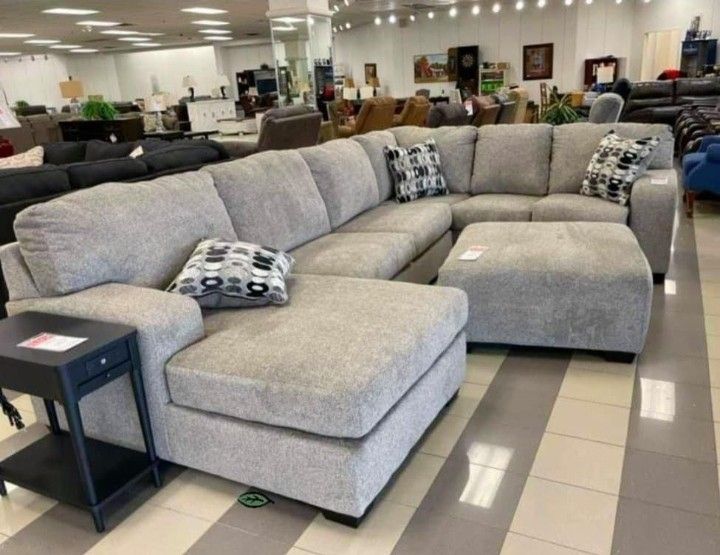 U SHAPED SECTIONAL COUCH SAME DAY DELIVERY By ASHLEY