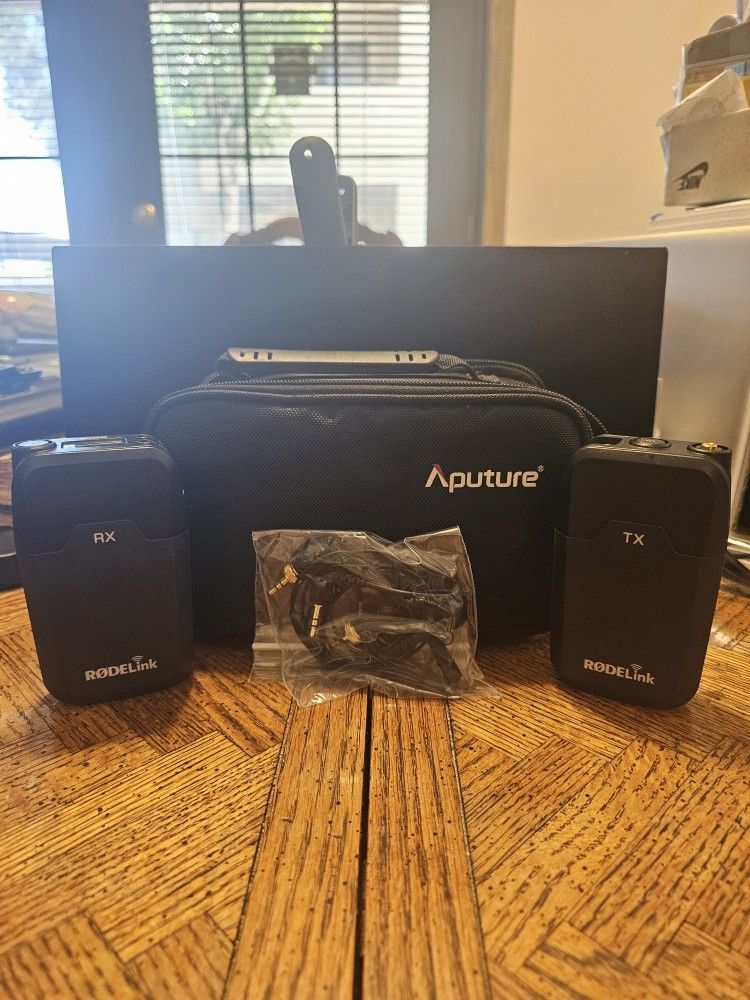 RodeLink TX-BELT RX-CAM Rode Microphone Audio Cable Kit 4pc Set - Black