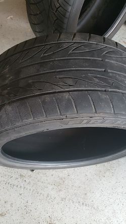 1 Firestone Firehawk wide oval 285/35r19