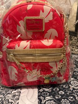 Loungefly Disney Lilo & Stitch Charm Cosplay Mini Backpack