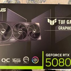 ASUS TUF Gaming GeForce RTX 5080 16GB GDDR7 OC Edition 
