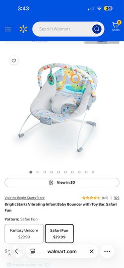 Vibrating Infant Bouncer