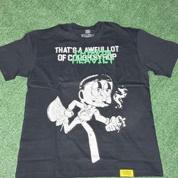 Awful lot of cough syrup heavily Cheefin tee