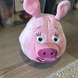 9” Zooter , Jungle Junction, Pink Pig, Stuffed Animal