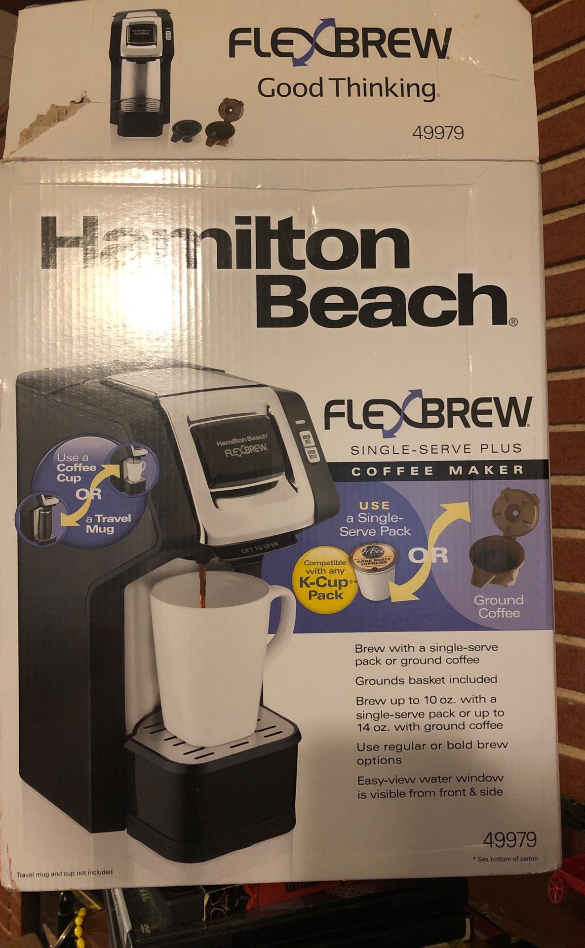 Hamilton beach flex brew coffee maker