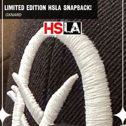 Embroidered “Oxnard” SnapBack in Black