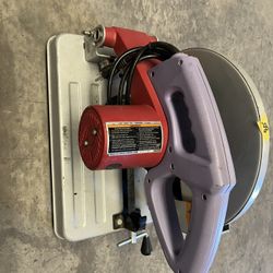 Chicago Electric Power Tools 14" heavy-duty abrasive cut-off saw