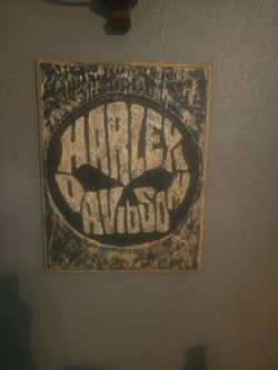 Harley Davidson wall art