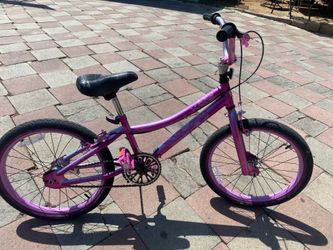 Pink bike ready to ride!