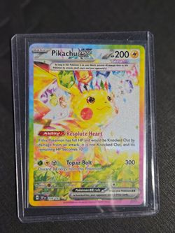 Pikachu Ex SIR Surging Sparks