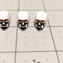 Head sculpts For 1/18 Or 4inch Figure Head Replacements