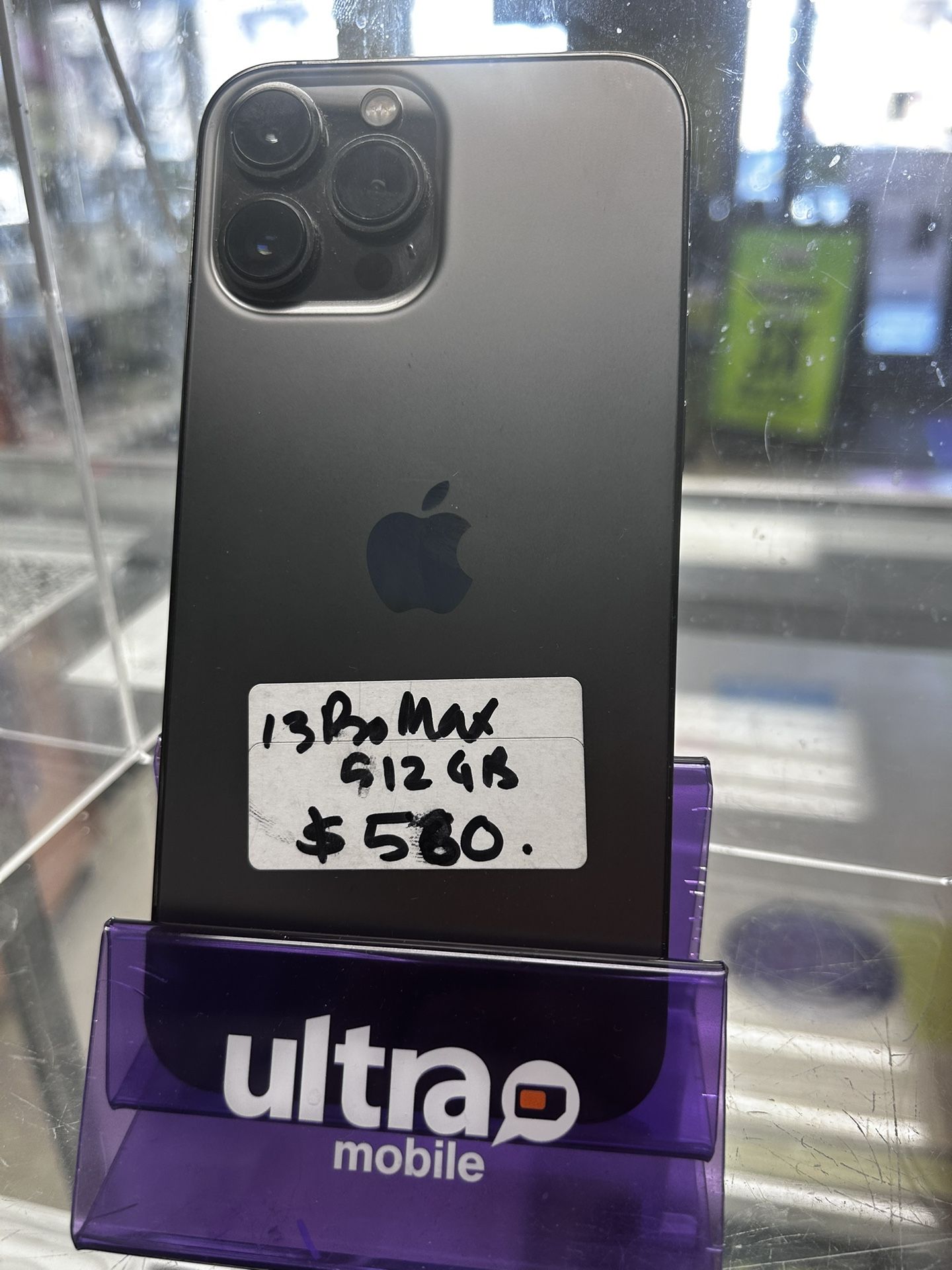 Iphone 13pro max 512gb unlocked with store warranty and receipt