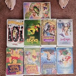 Disney And Kids VHS Movies