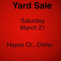 Yard Sale