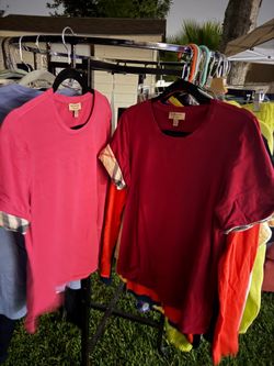 Burberry shirts Tory sweaters