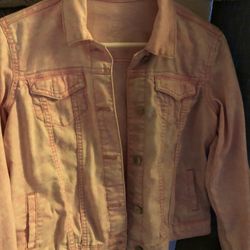 Pink Jean Jacket 