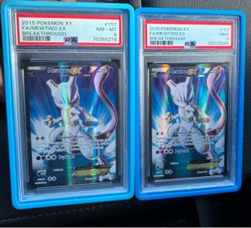 2015 Mewtwo EX Breakthrough FA PSA 9 / 8