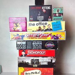 Board game Bundle Trivia Monopoly Cranium Card Games