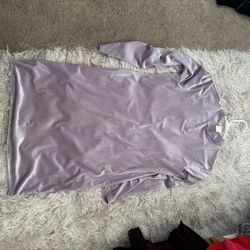 H@m  Velvet Long Sleeve Xl 