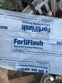 Fortiflash Roof Flashing