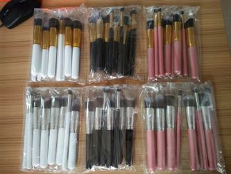Pro Cosmetic 10 PCS Makeup Brushes $10