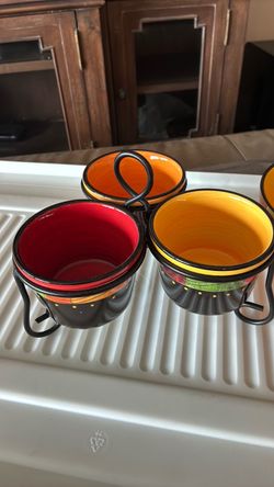 Bowls and serve set