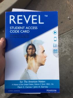 Revel student access code card for the American nation a history of the United States vol 2 John a garraty