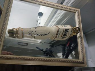 Modelo beer tap handle