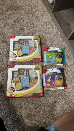 All sealed $40 each Pokémon cards boxes