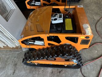 New Gas/Electric Crawler, Remote Control Lawnmower