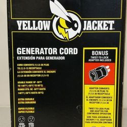 Yellow Jacket Generator Cord