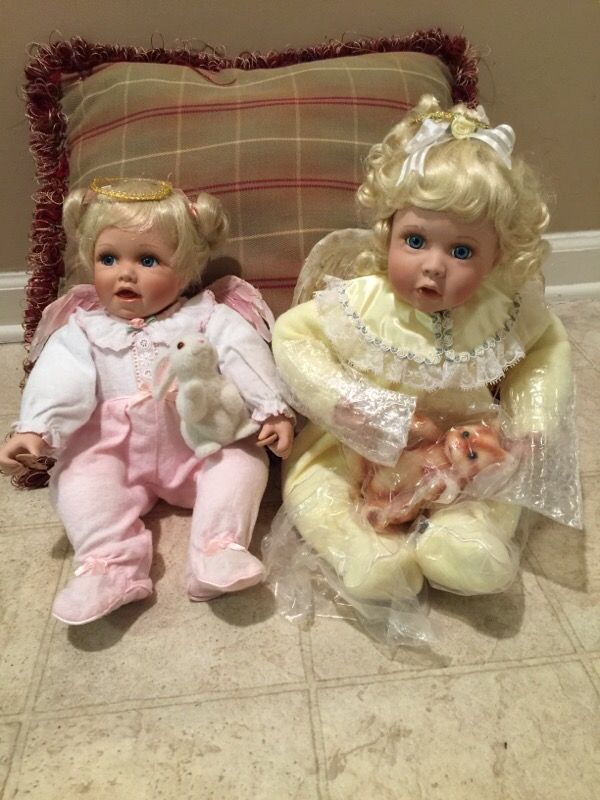 Angel porcelain dolls