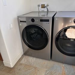 LG washer and dryer(Gas)
