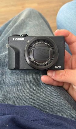 Canon G7X Mark III Camera