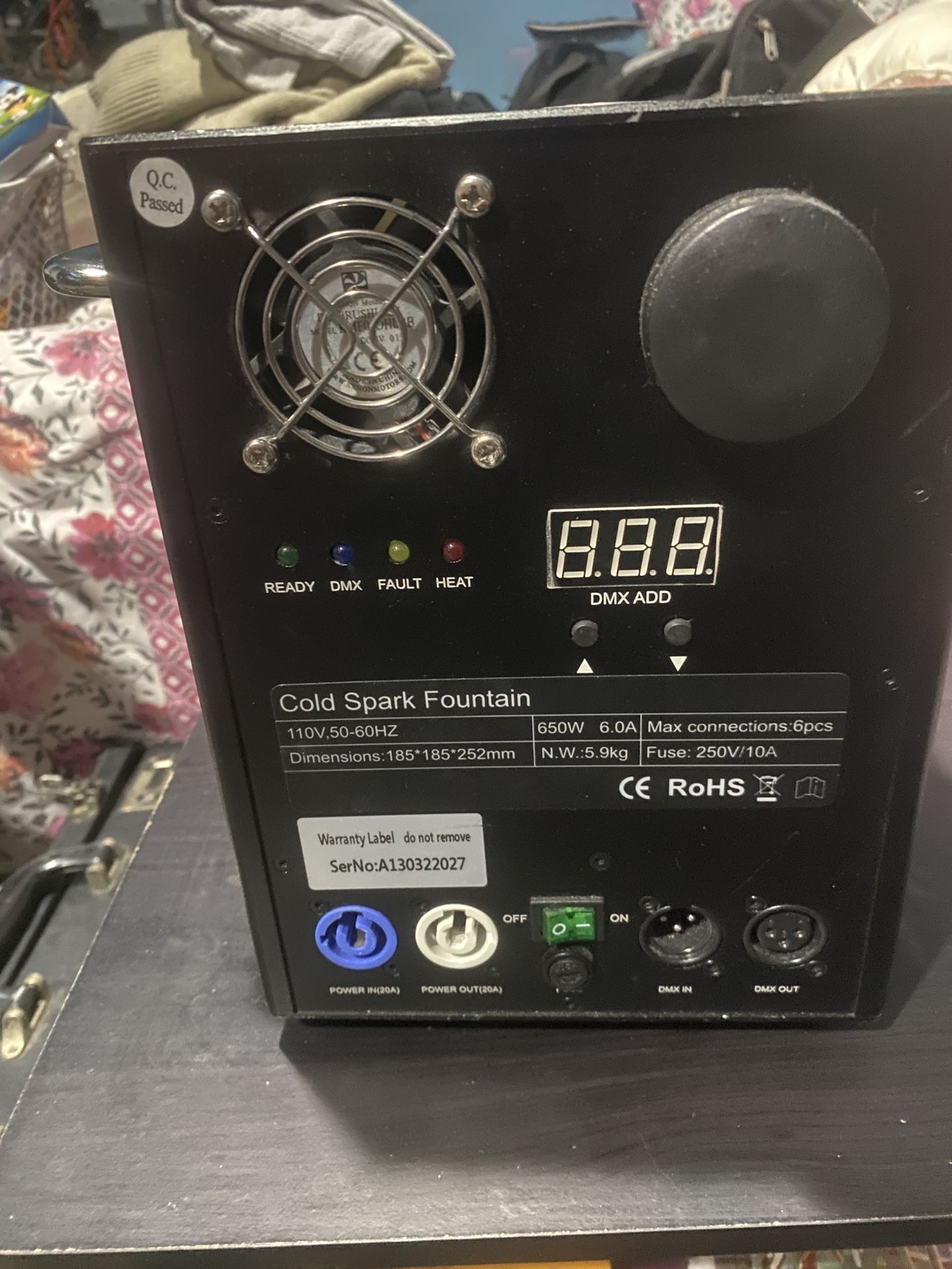 Cold Spark Machine Pair - Mint - Events