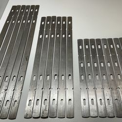 100pcs X Flat Ties For Concrete Forms 6” 12” 16” | 11 Gauge Steel 