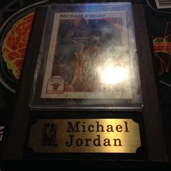 91' Michael Jordan NBA Hoops MVP basketball card