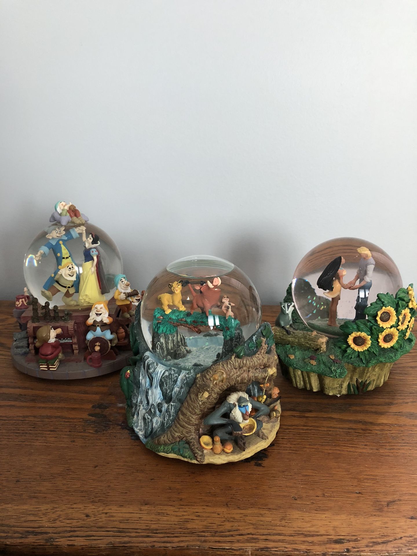 Disney Musical Snow Globes