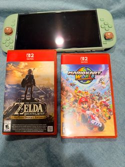 Nintendo Switch 2 with Two Games