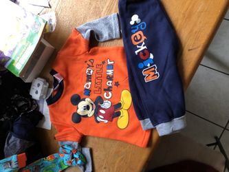 Mickey Mouse outfit new 18 month