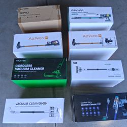 Cordless Stick Vacuum Cleaners Brand New Regular 129 Asking Price $60 Each Each