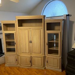 Wood Entertainment Center