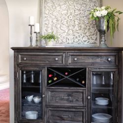 Beautiful Wooden Server 