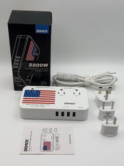 DOACE Upgraded 2200W 220V to 110V Converter