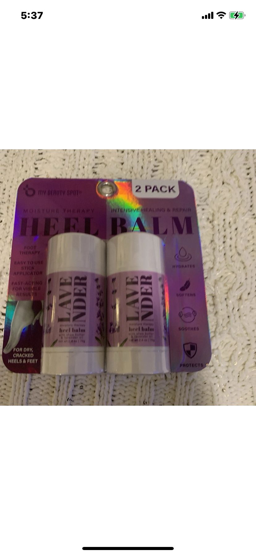 BEAUTY SPOT MOISTURE HEEL BALM