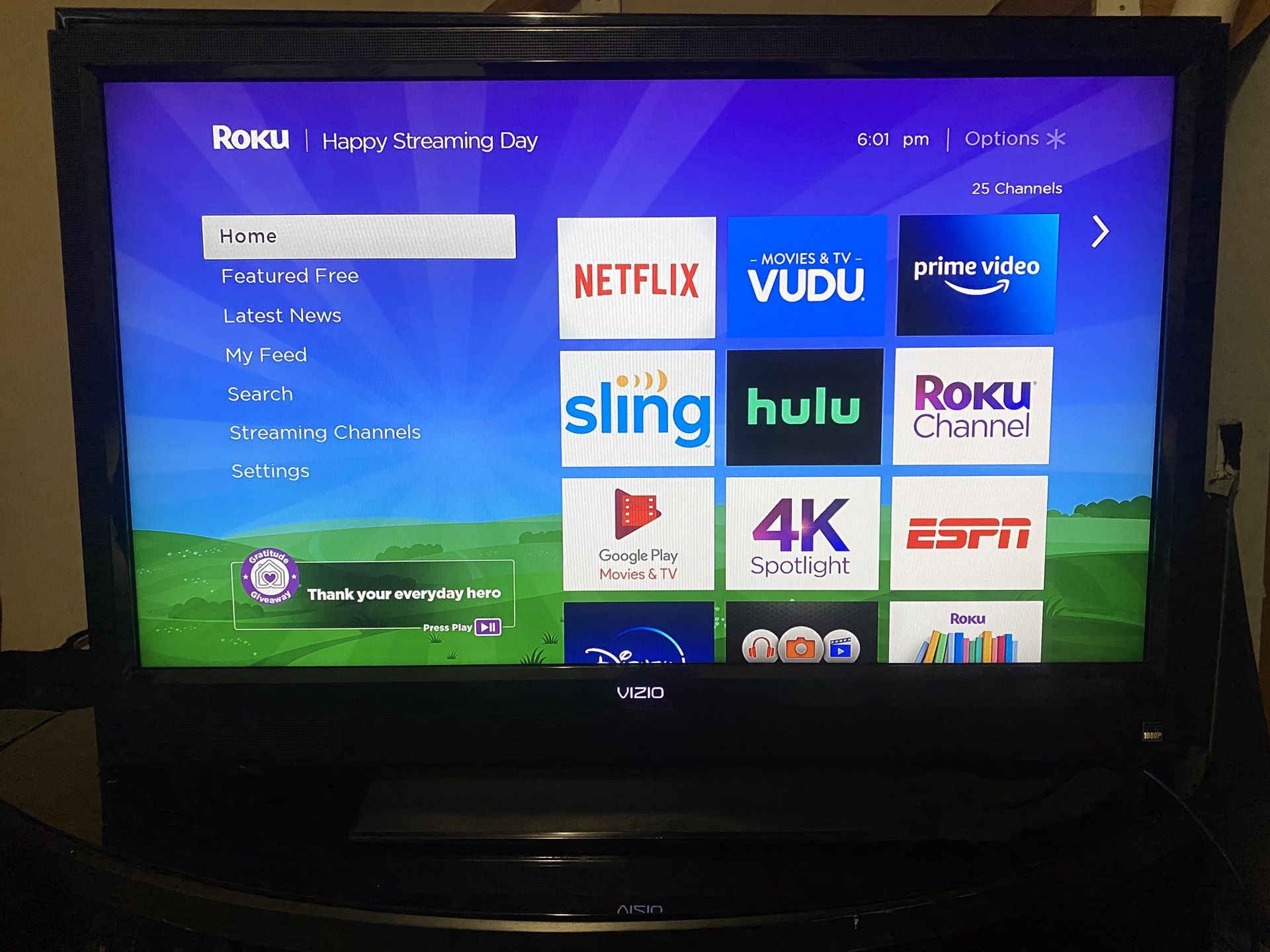 42” VIZIO HDTV