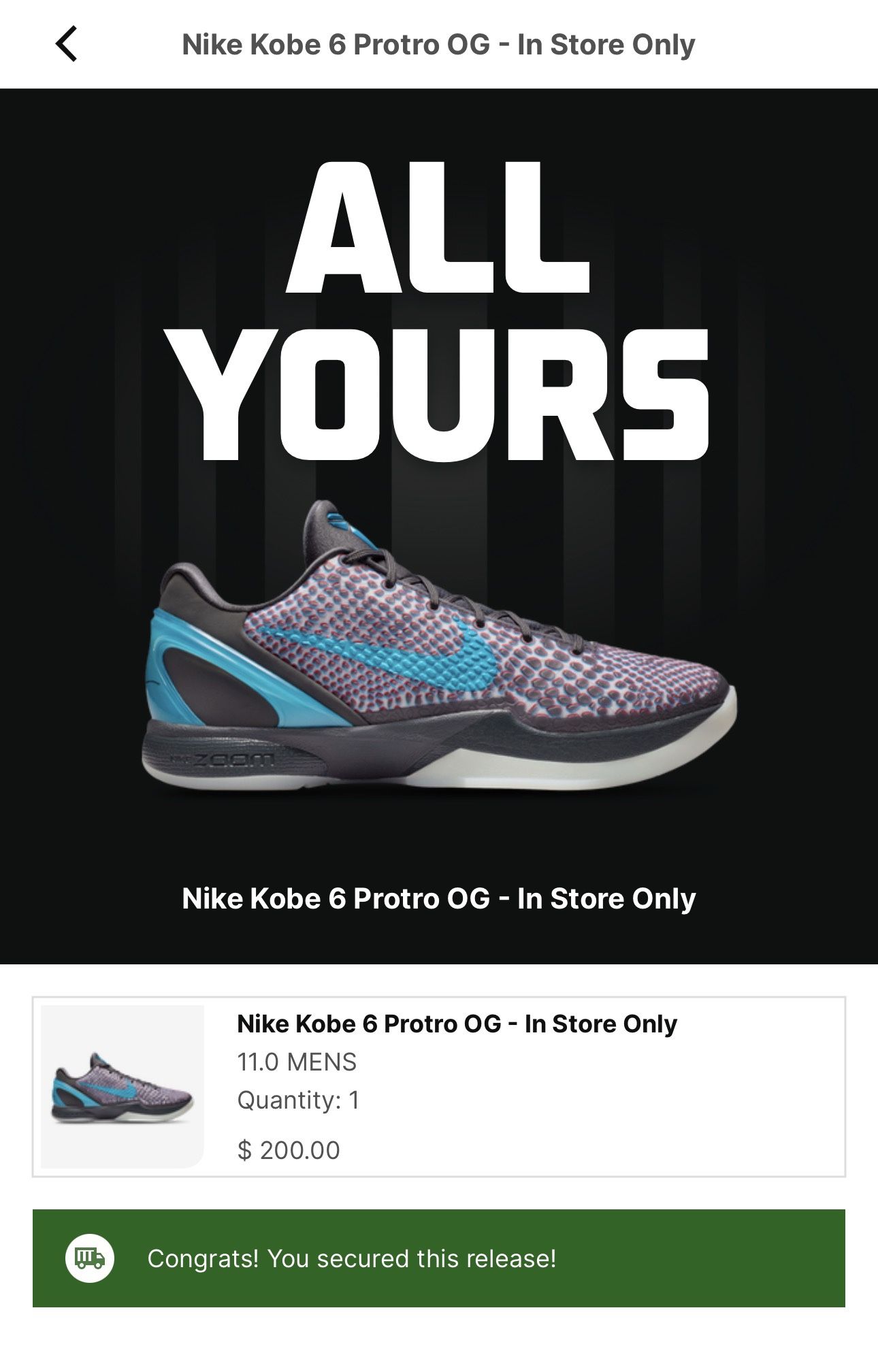 Nike Kobe 6 Protro ASG Hollywood